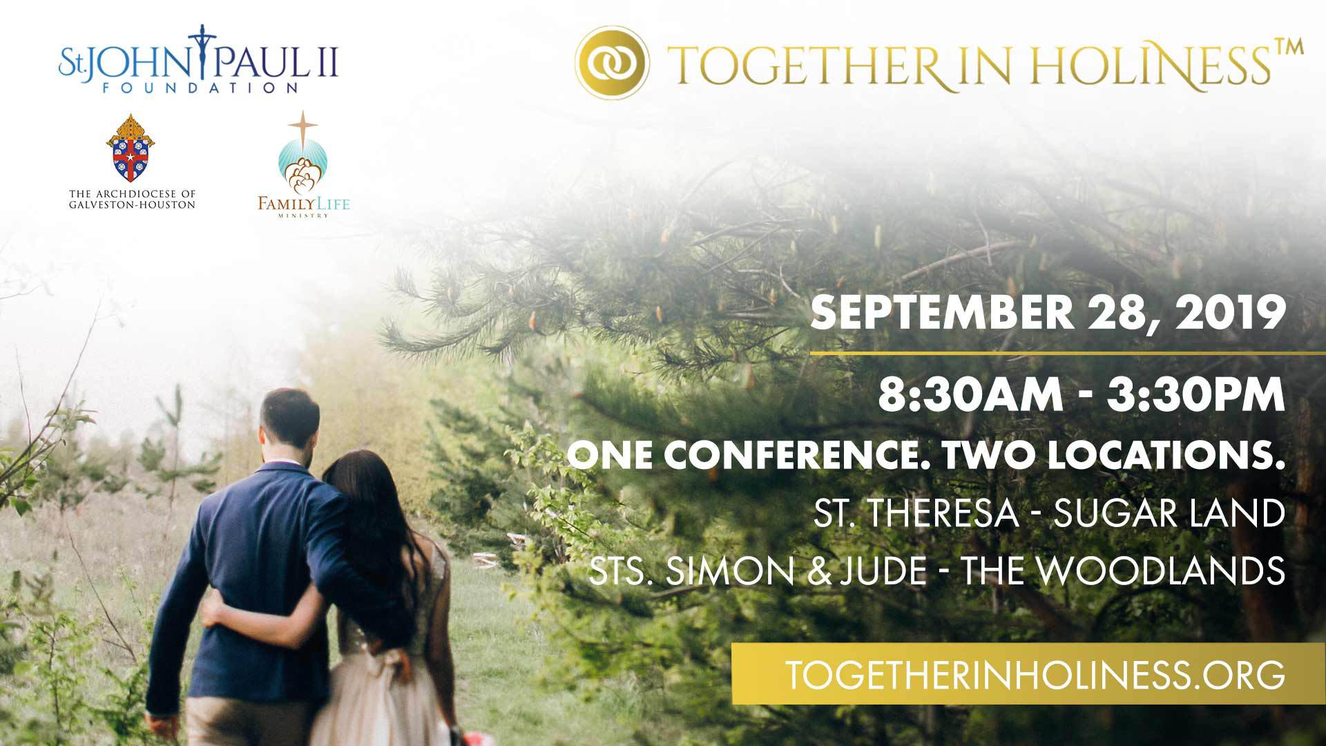 Together in Holiness graphic